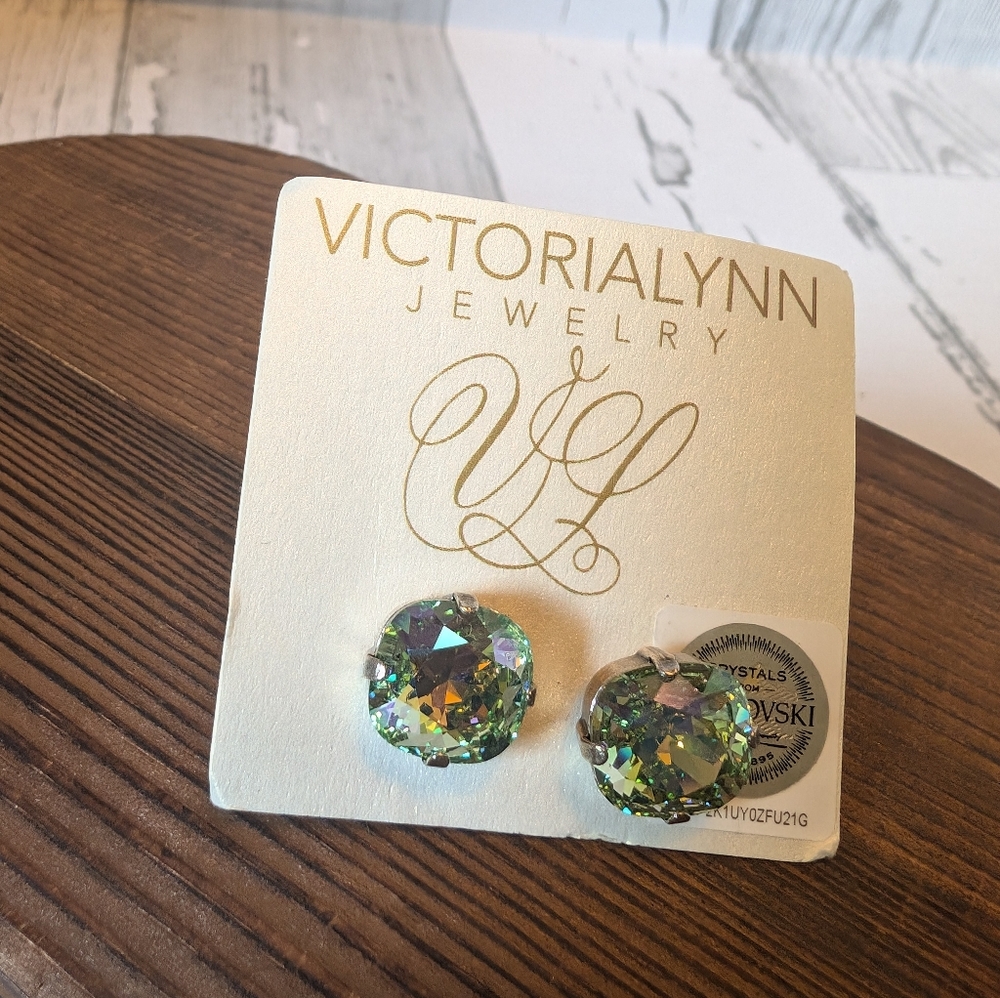 Victoria Lynn Swarovski Crystal earrings
